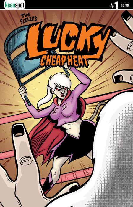 TIM SEELEYS LUCKY CHEAP HEAT #1 (ONE SHOT) COVER B ERICK MARSHALL VARIANT