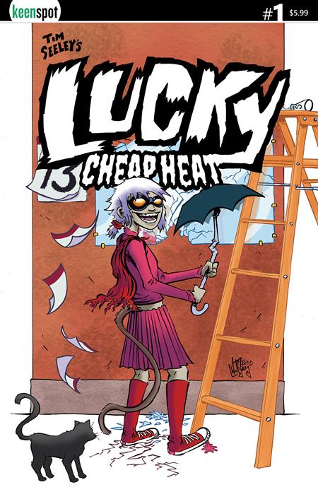 TIM SEELEYS LUCKY CHEAP HEAT #1 (ONE SHOT) COVER C ERIC WOLFGANG VARIANT