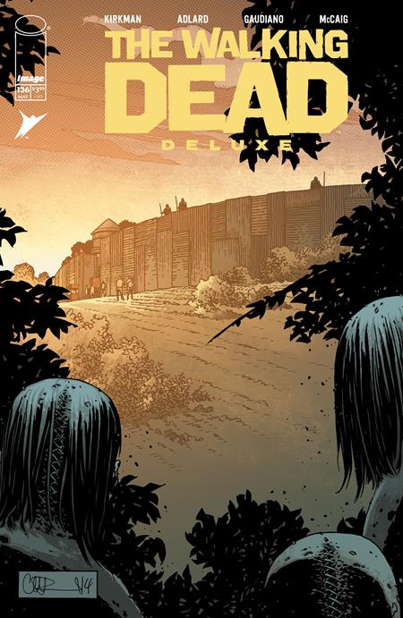 WALKING DEAD DELUXE #136 COVER B CHARLIE ADLARD & MAVE MCCAIG VARIANT (MR)
