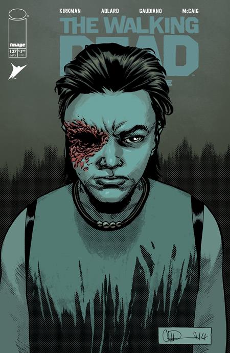 WALKING DEAD DELUXE #137 COVER B CHARLIE ADLARD & MAVE MCCAIG VARIANT (MR))