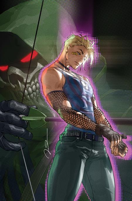 ABSOLUTE GREEN ARROW #2 (OF 6) COVER B GERALD PAREL CARD STOCK VARIANT