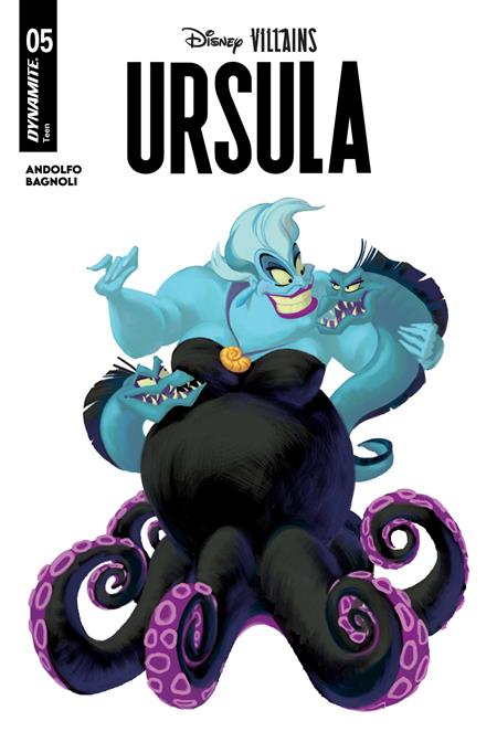DISNEY VILLAINS URSULA #5 COVER D ANIMATION ART VARIANT