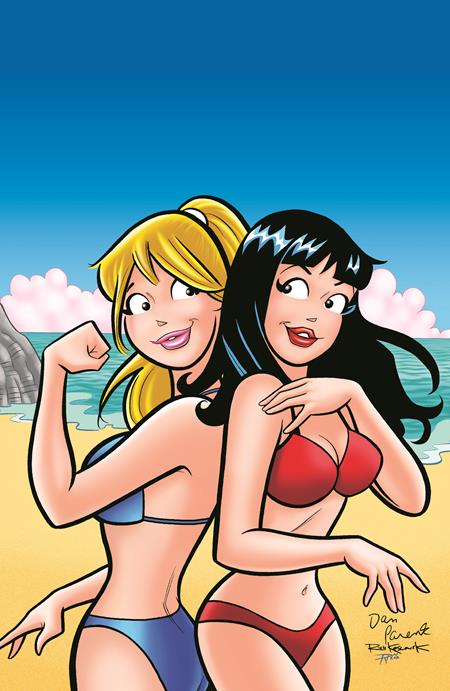 ARCHIE COMICS 85TH ANNIVERSARY PRESENTS BETTY & VERONICA SWIMSUIT SPECIAL (ONE SHOT) COVER D DAN PARENT RICH KOSLOWSKI FOIL FULL ART VARIANT
