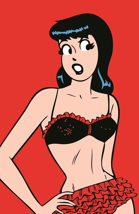 ARCHIE COMICS 85TH ANNIVERSARY PRESENTS BETTY & VERONICA SWIMSUIT SPECIAL (ONE SHOT) COVER F DAN DECARLO RED FOIL VERONICA PIN UP VARIANT