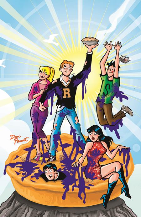 JUGHEAD PIEMAGEDDON (ONE SHOT) COVER G DAN PARENT FOIL FULL ART VARIANT