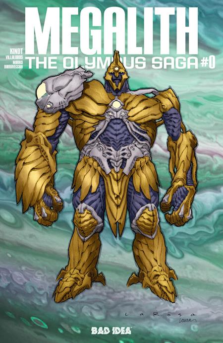 OLYMPUS SAGA MEGALITH #0 (OF 4) COVER A LEWIS LAROSA