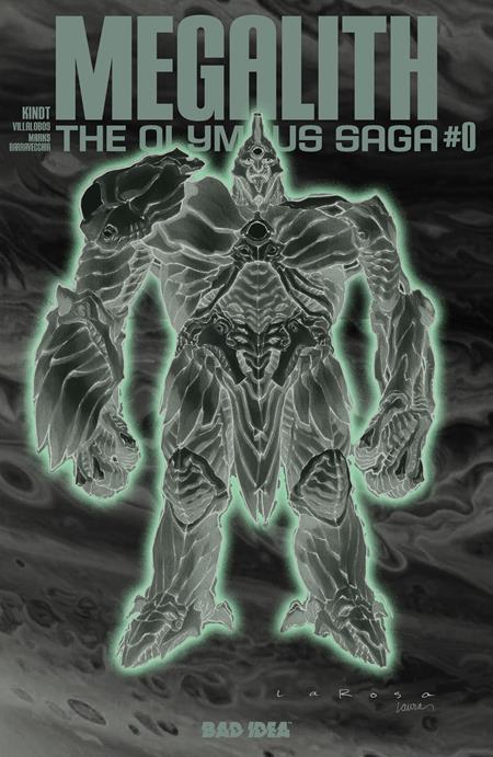 OLYMPUS SAGA MEGALITH #0 (OF 4) COVER D LEWIS LAROSA GLOW IN THE DARK VARIANT