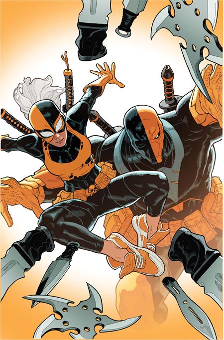 DEATHSTROKE THE TERMINATOR #5 COVER B JEFF SPOKES CARD STOCK VARIANT