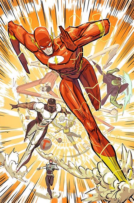 FLASH #35 COVER B RILEY ROSSMO CARD STOCK VARIANT