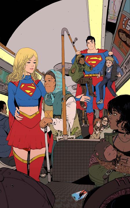 SUPERMAN UNLIMITED #15 COVER B ZOE THOROGOOD CARD STOCK VARIANT (THE REIGN OF THE SUPERBOYS)