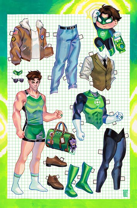 GREEN LANTERN CORPS #18 COVER C RIAN GONZALES CARD STOCK VARIANT