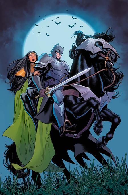 DARK KNIGHTS OF STEEL II #1 (OF 12) COVER B TRAVIS MOORE CARD STOCK VARIANT