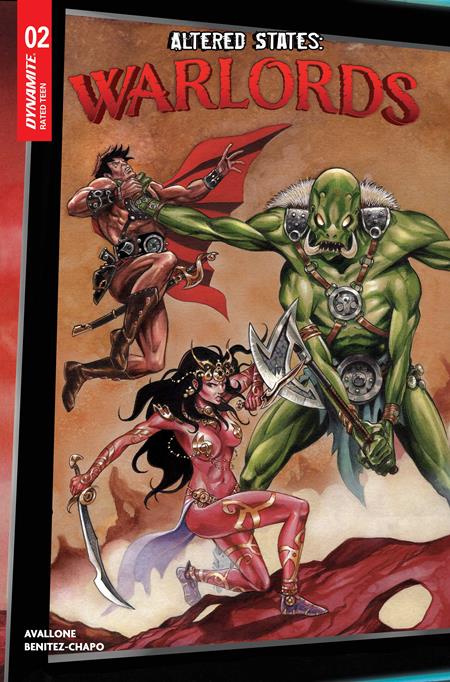 ALTERED STATES WARLORDS #2 COVER B MIKE ROOTH VARIANT
