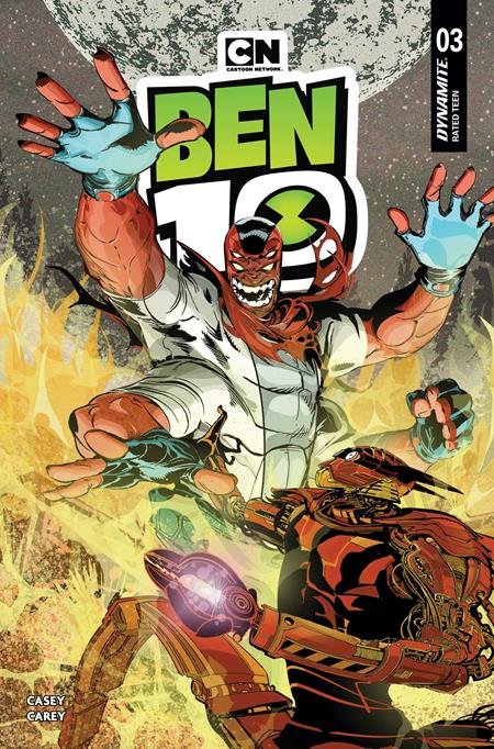 BEN 10 #3 COVER B DUNCAN ROULEAU VARIANT