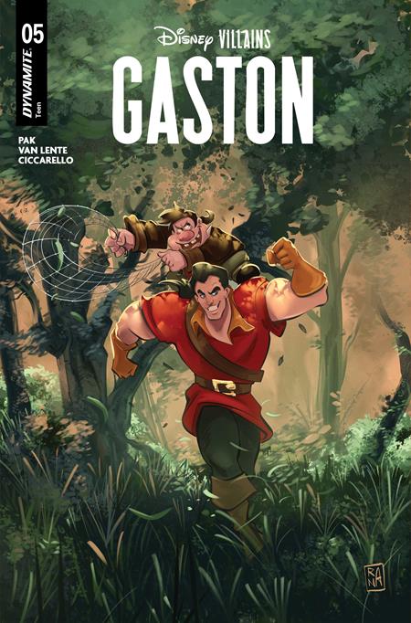 DISNEY VILLAINS GASTON #5 COVER A ALESSANDRO RANALDI
