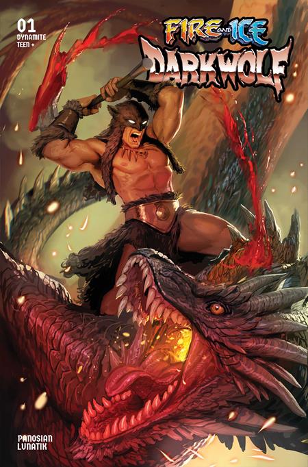 FIRE AND ICE DARKWOLF #1 COVER B STJEPAN SEJIC VARIANT