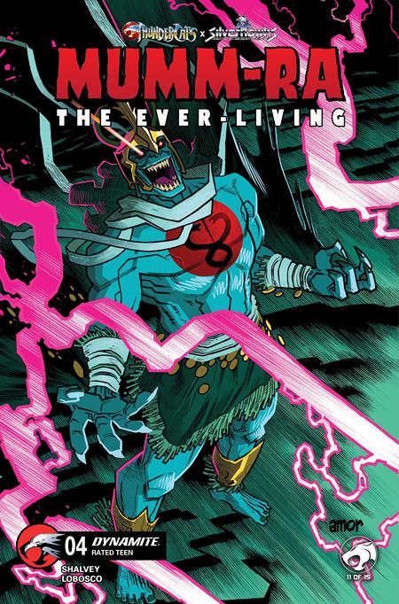 MUMM-RA THE EVER LIVING #4 COVER C JOHN AMOR VARIANT