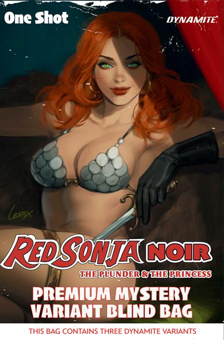 RED SONJA NOIR THE PLUNDER AND THE PRINCESS #1 (ONE SHOT) COVER D PREMIUM MYSTERY BLIND BAG VARIANT
