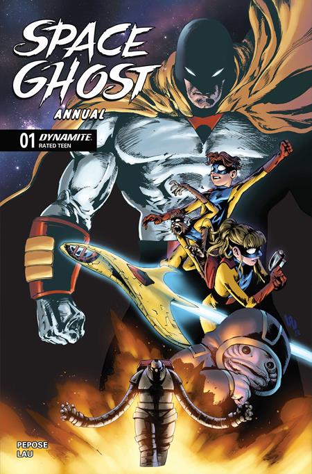 SPACE GHOST ANNUAL #1 (ONE SHOT) COVER A JONATHAN LAU