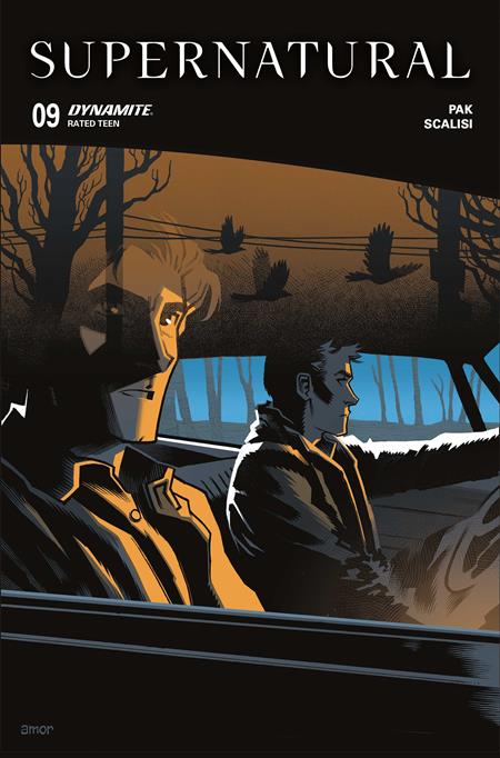 SUPERNATURAL #9 COVER A JOHN AMOR