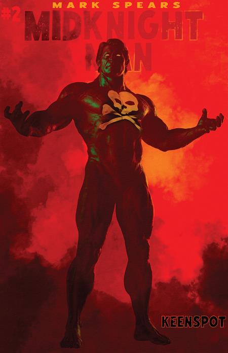 MARK SPEARS MIDKNIGHT MAN #2 COVER A MARK SPEARS CRIMSON NIGHT