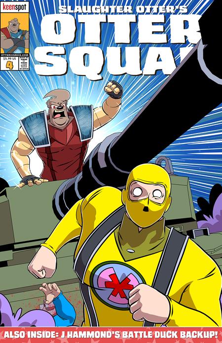 OTTER SQUAD #4 COVER A MATT RODGERS TANKS FOR EVERYTHING VARIANT