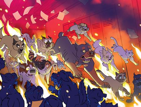 FERAL #25 COVER F TRISH FORSTNER & TONE RODRIGUEZ FOIL WRAPAROUND VARIANT