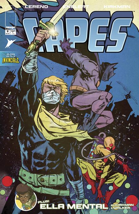 INVINCIBLE UNIVERSE CAPES #9 COVER E SANFORD GREENE CONNECTING VARIANT