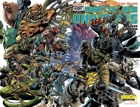 GHOST MACHINE THE OFFICIAL GUIDEBOOK #4 (OF 5) COVER B BRYAN HITCH & BRAD ANDERSON WRAPAROUND VARIANT