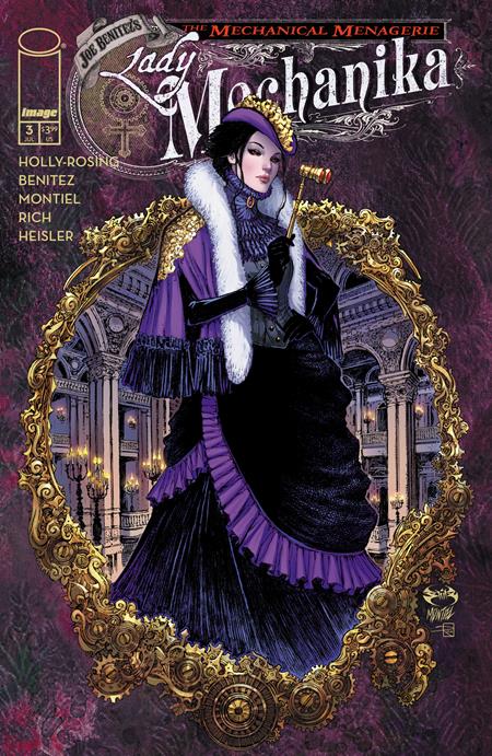 LADY MECHANIKA THE MECHANICAL MENAGERIE #3 (OF 4) COVER A JOE BENITEZ & MARTIN MONTIEL