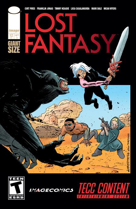 LOST FANTASY #12 COVER B ALEX DIOTTO VARIANT