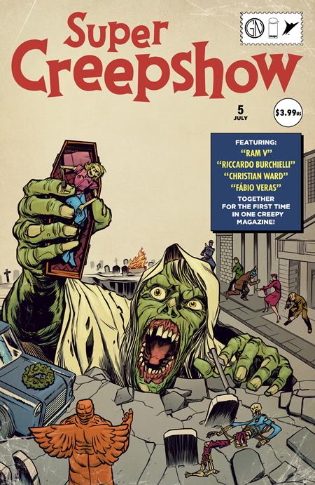 SUPER CREEPSHOW #5 (OF 5) COVER A PYE PARR (MR)