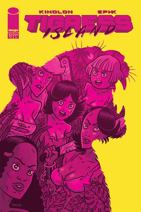 TIGRESS ISLAND #5 (OF 5) COVER C MICHAEL HACKER VARIANT (MR)