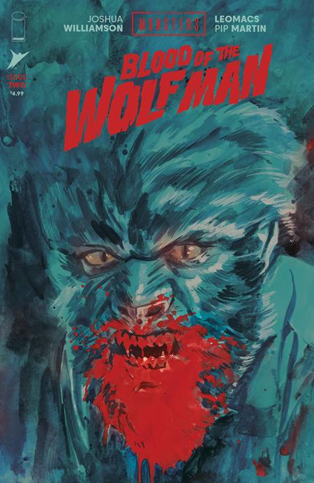 UNIVERSAL MONSTERS BLOOD OF THE WOLF MAN #2 (OF 4) COVER B JACOB PHILLIPS VARIANT