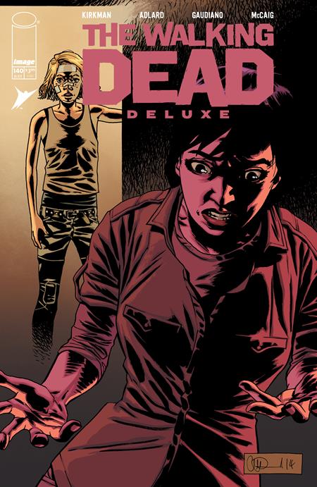 WALKING DEAD DELUXE #140 COVER B CHARLIE ADLARD & DAVE MCCAIG VARIANT (MR)