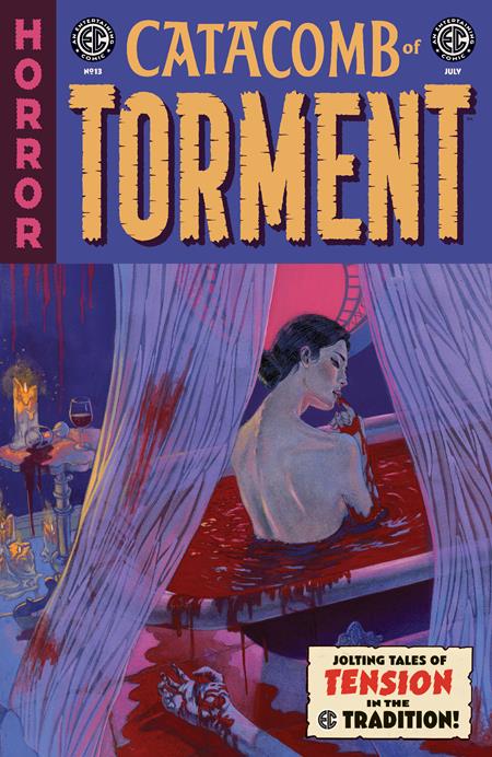 EC CATACOMB OF TORMENT #13 COVER A OLIVER DOMINGUEZ