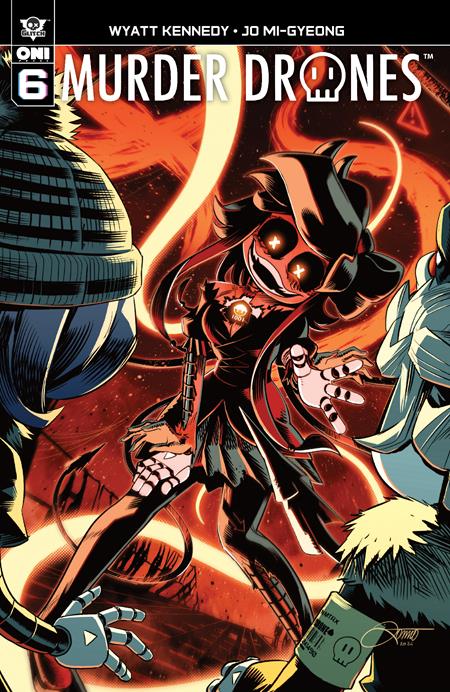 MURDER DRONES #6 (OF 6) COVER A ALESSIO ZONNO