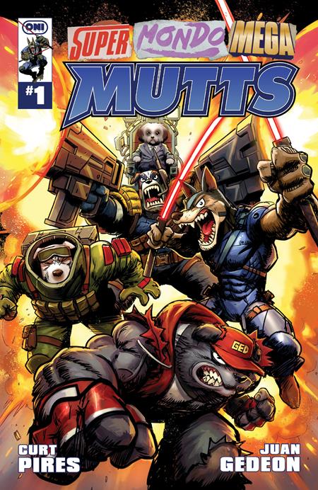 SUPER MONDO MEGA MUTTS #1 (OF 4) COVER A JUAN GEDEON
