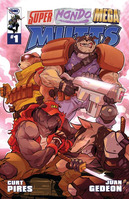 SUPER MONDO MEGA MUTTS #1 (OF 4) COVER C KARL KERSCHL VARIANT