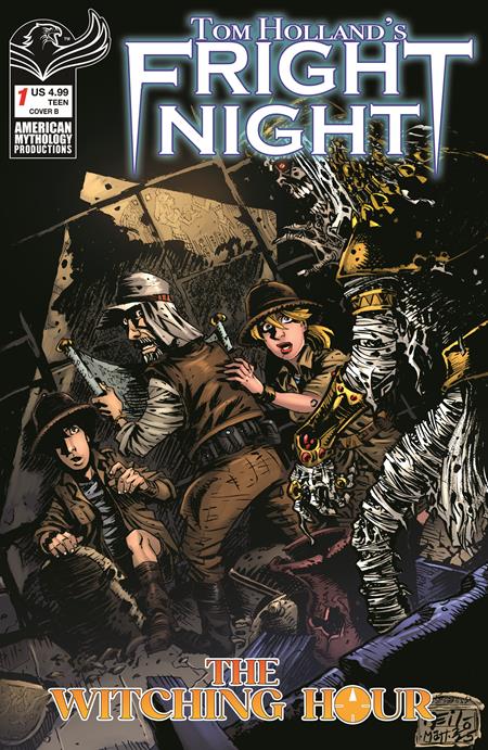 FRIGHT NIGHT WITCHING HOUR #1 (OF 2) COVER B NEIL VOKES VARIANT