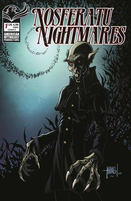 NOSFERATU NIGHTMARES #1 COVER D ANDREW MANGUM VARIANT