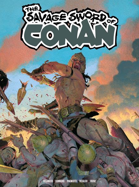 SAVAGE SWORD OF CONAN #15 COVER B ESAD RIBIC VARIANT (MR)