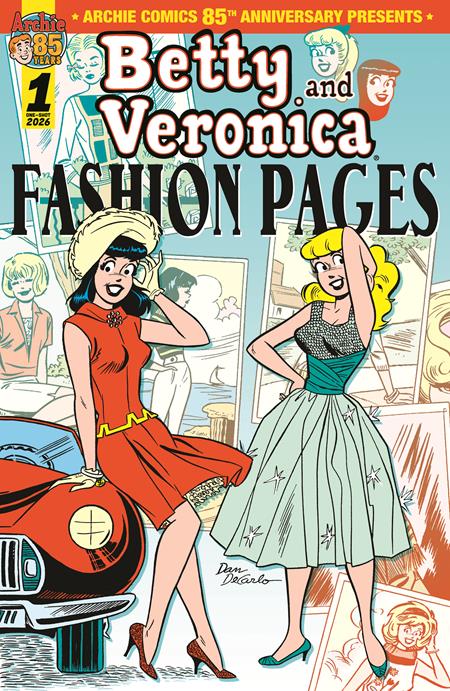 ARCHIE COMICS 85TH ANNIVERSARY PRESENTS BETTY & VERONICA FASHION PAGES (ONE-SHOT) COVER A DAN DECARLO
