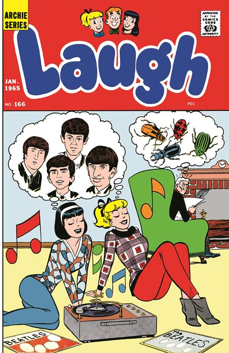 LAUGH #166 FACSIMILE EDITION COVER A HARRY LUCEY MARIO ACQUAVIVA