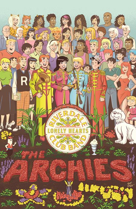 LAUGH #166 FACSIMILE EDITION COVER B MATT TALBOT SGT PEPPERS VARIANT