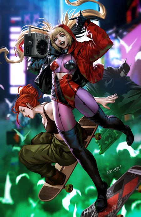 HARLEY QUINN #65 COVER D DERRICK CHEW CARD STOCK VARIANT