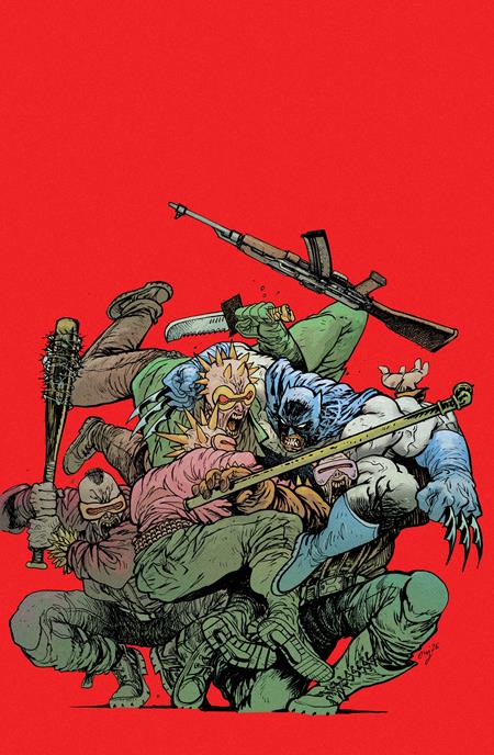 HARLEY QUINN #65 COVER E DANIEL WARREN JOHNSON DARK KNIGHT RETURNS 40TH ANNIVERSARY CARD STOCK VARIANT