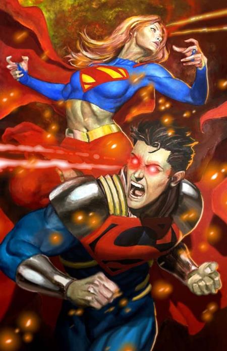 SUPERMAN #41 COVER B MIKE CHOI CARD STOCK VARIANT (KINGDOM OF ZOD)