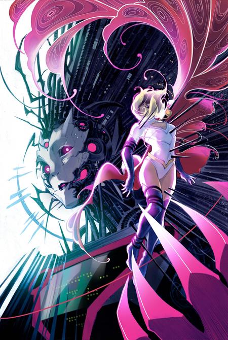 JUSTICE LEAGUE UNLIMITED #22 COVER D KAREN S DARBOE CARD STOCK VARIANT