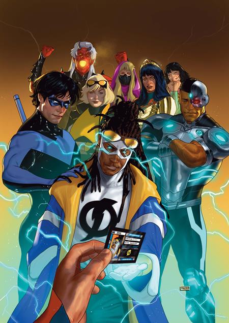 NEW TITANS #38 COVER A TAURIN CLARKE
